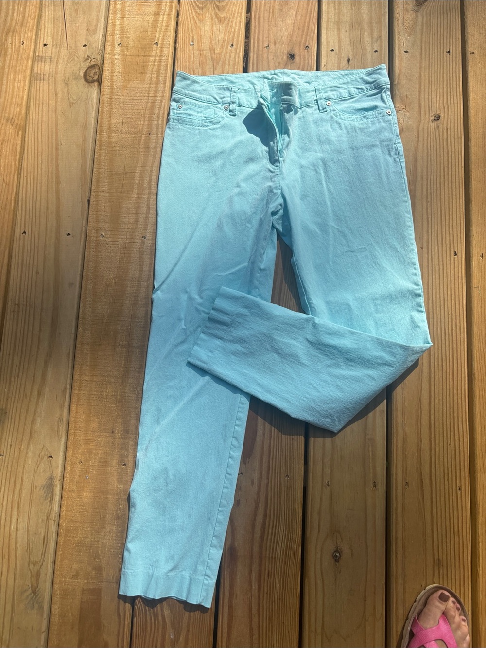 New Direction size 14 Light Blue Women's Stretch Jeans